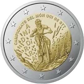 Belgium 2 euro 2024 Andorra 2 euro 2024