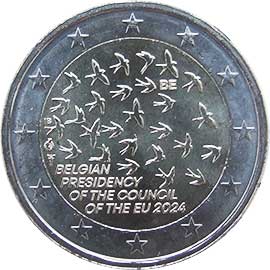 Belgium 2 euro 2024 Belgium 2 euro 2024