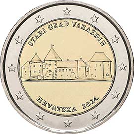 Estonia 2 euro 2024 Croatia 2 euro 2024