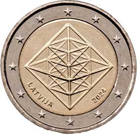 2 euro 2024 Latvia 2 euro 2024