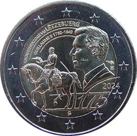 2 euro 2024 Luxembourg 2 euro 2024