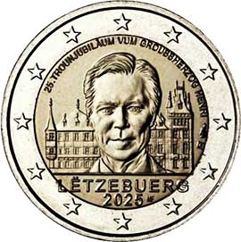 2 euro 2025 Luxembourg 2 euro 2025