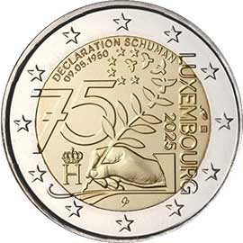 2 euro 2025 Luxembourg 2 euro 2025