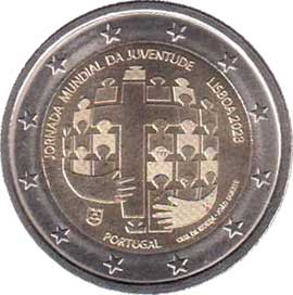 Malta 2 euro 2023 Portugal 2 euro 2023