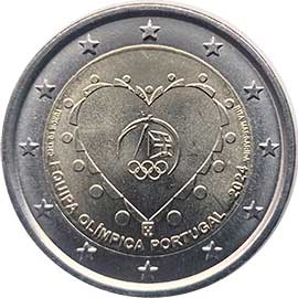 Malta 2 euro 2024 Portugal 2 euro 2024