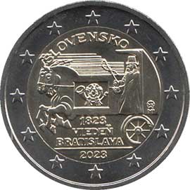 2 euro 2023 Slovakia 2 euro 2023