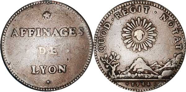 Rechenpfennig france Lyon affinages