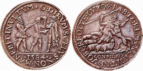 Rechenpfennig Niederlande dordrecht confidit