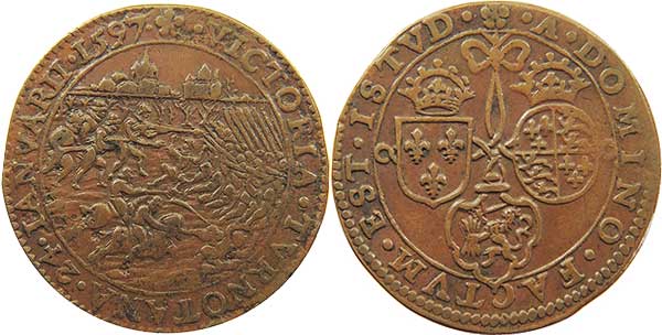 Rechenpfennig Niederlande victoria tvrnota