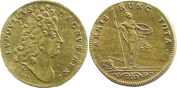 Rechenpfennig armis nunc tota