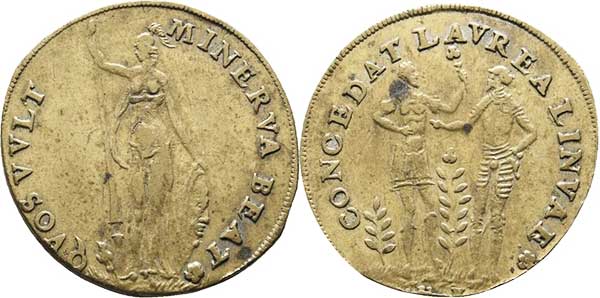 Rechenpfennig hans krauwinckel minerva
