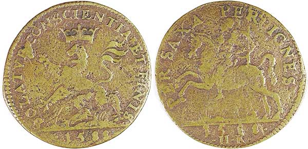 Rechenpfennig hans krauwinckel per saxa