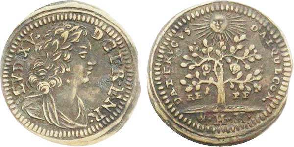 Rechenpfennig dietzel lvd xv tree