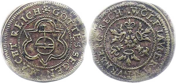 Rechenpfennig gottes segen