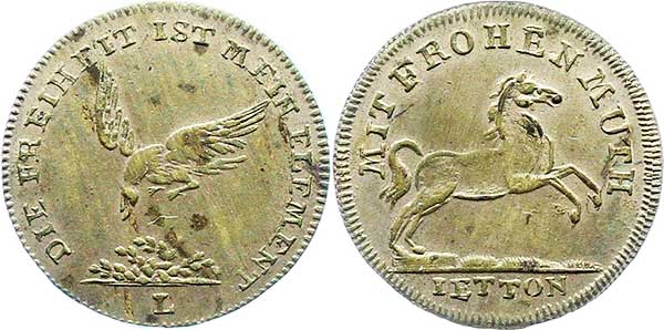 Rechenpfennig nuremberg freiheit