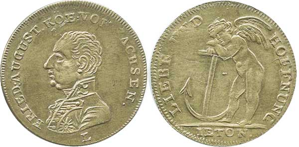 Rechenpfennig nuremberg lauer fried august