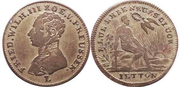 Rechenpfennig nuremberg lauer fried wilh