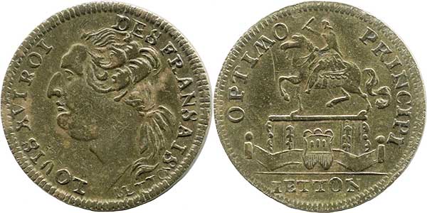 Rechenpfennig nuremberg lauer lvd xvi optimo