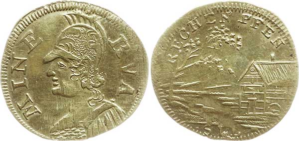 Rechenpfennig nuremberg mine rva