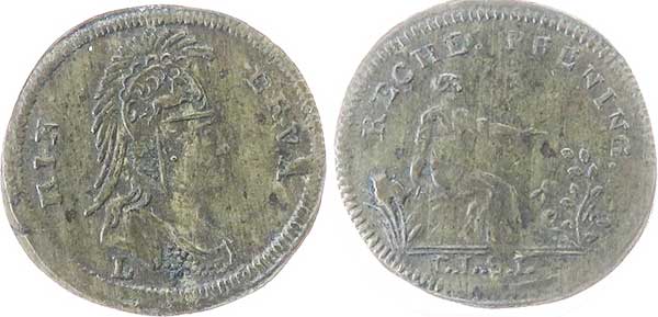 Rechenpfennig nuremberg minerva
