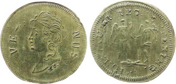 Rechenpfennig nuremberg venus