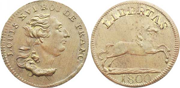 Rechenpfennig louis xvi