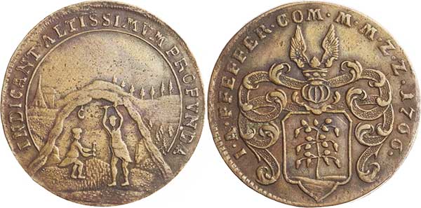 Rechenpfennig indicant altissimvm profvnda