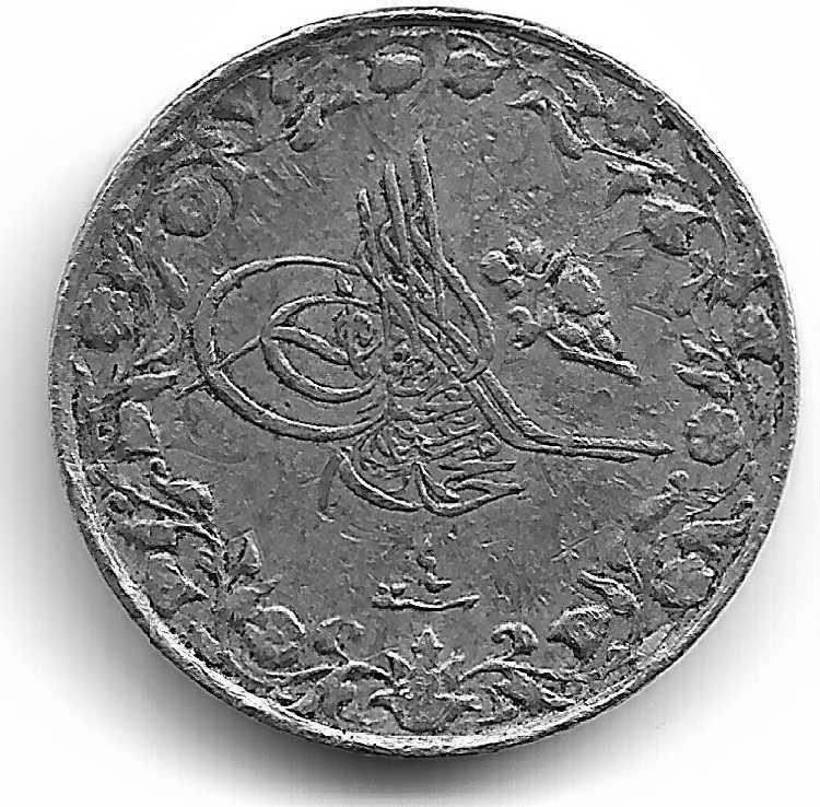 1/10 kurus (4 para) 1327/4 Obverse