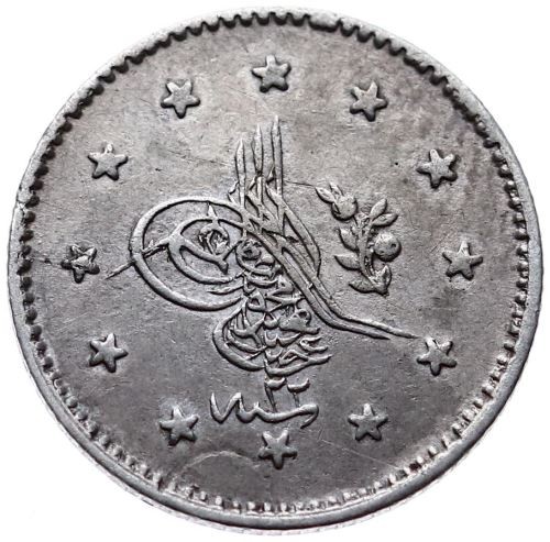 1 kurus 1255/22 Obverse