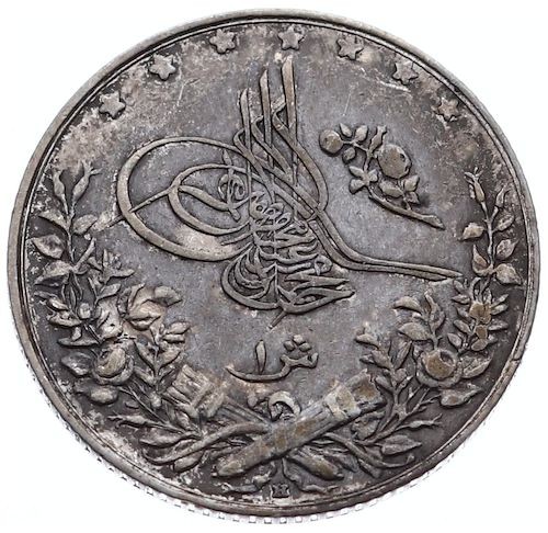 1 kurus 1327/3 Obverse