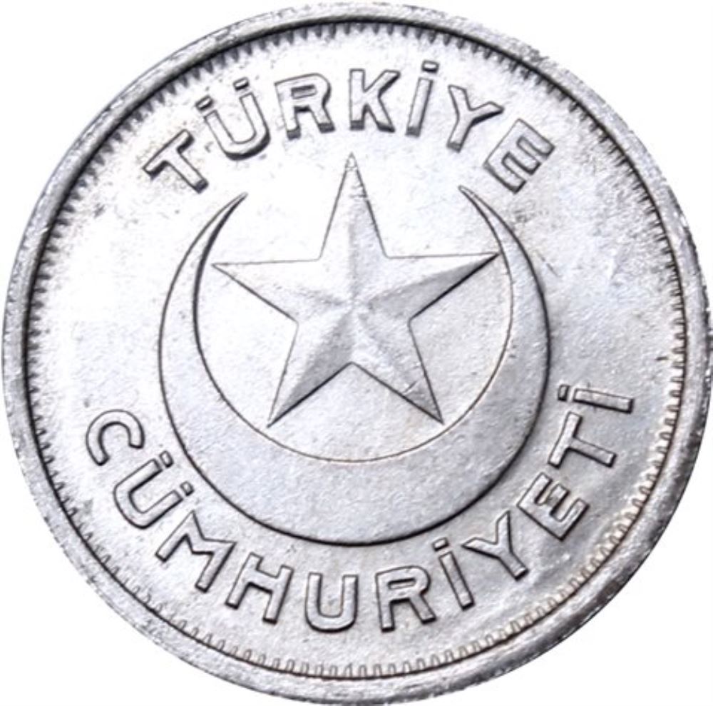 1 kurus 1935 Obverse