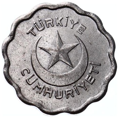 1 kurus 1944 Reverse