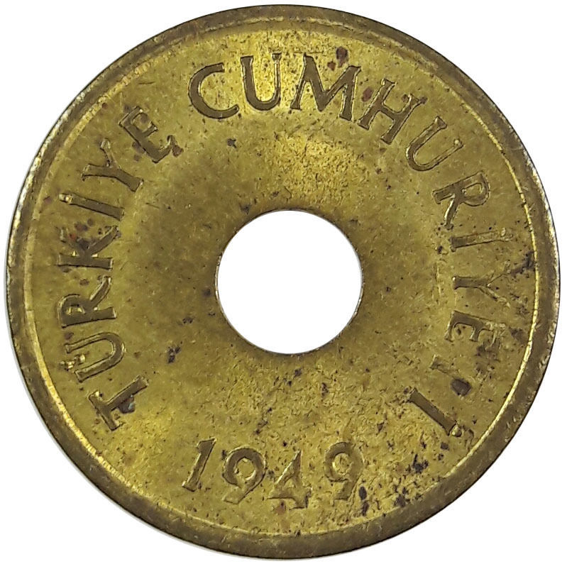 1 kurus 1949 Reverse