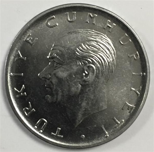 1 Lira 1960 Reverse