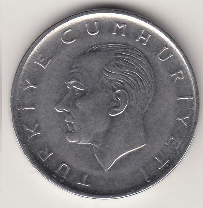 1 Lira 1963 Reverse