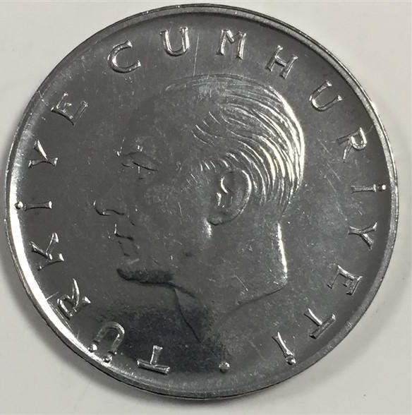 1 Lira 1980 Reverse