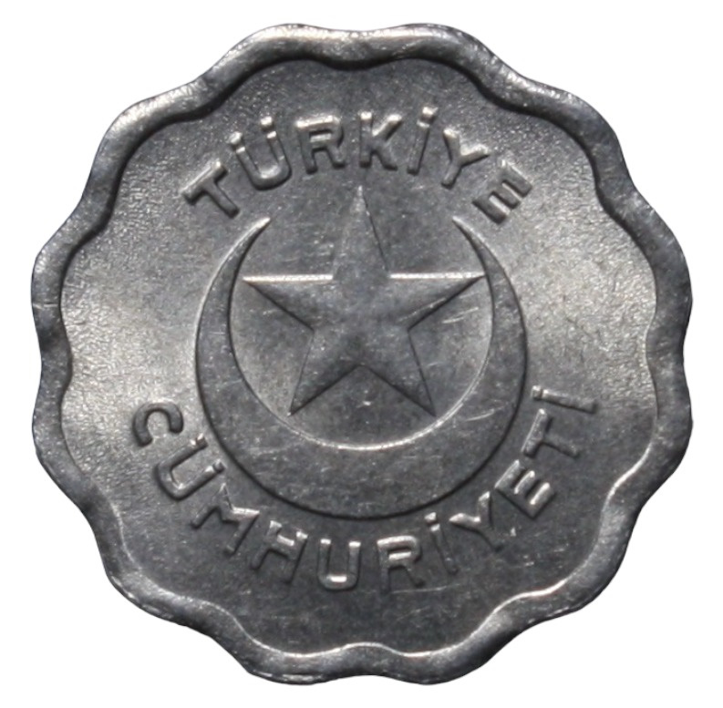 1 kurus 1943 Reverse