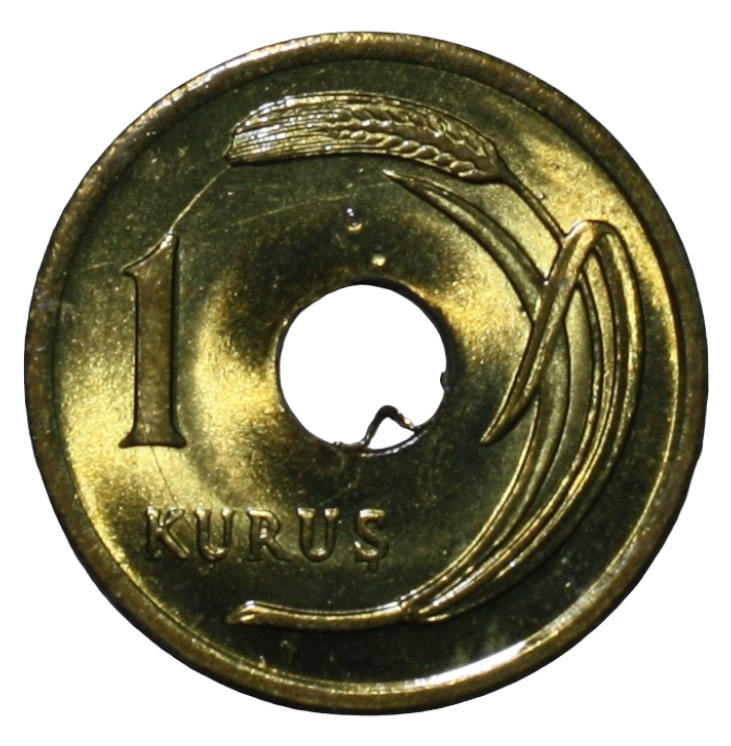 1 kurus 1951 Obverse