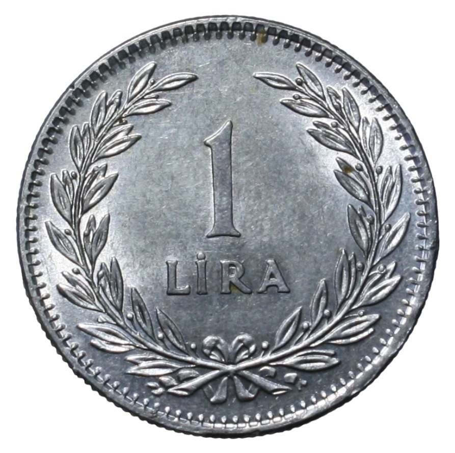 1 Lira 1948 Obverse