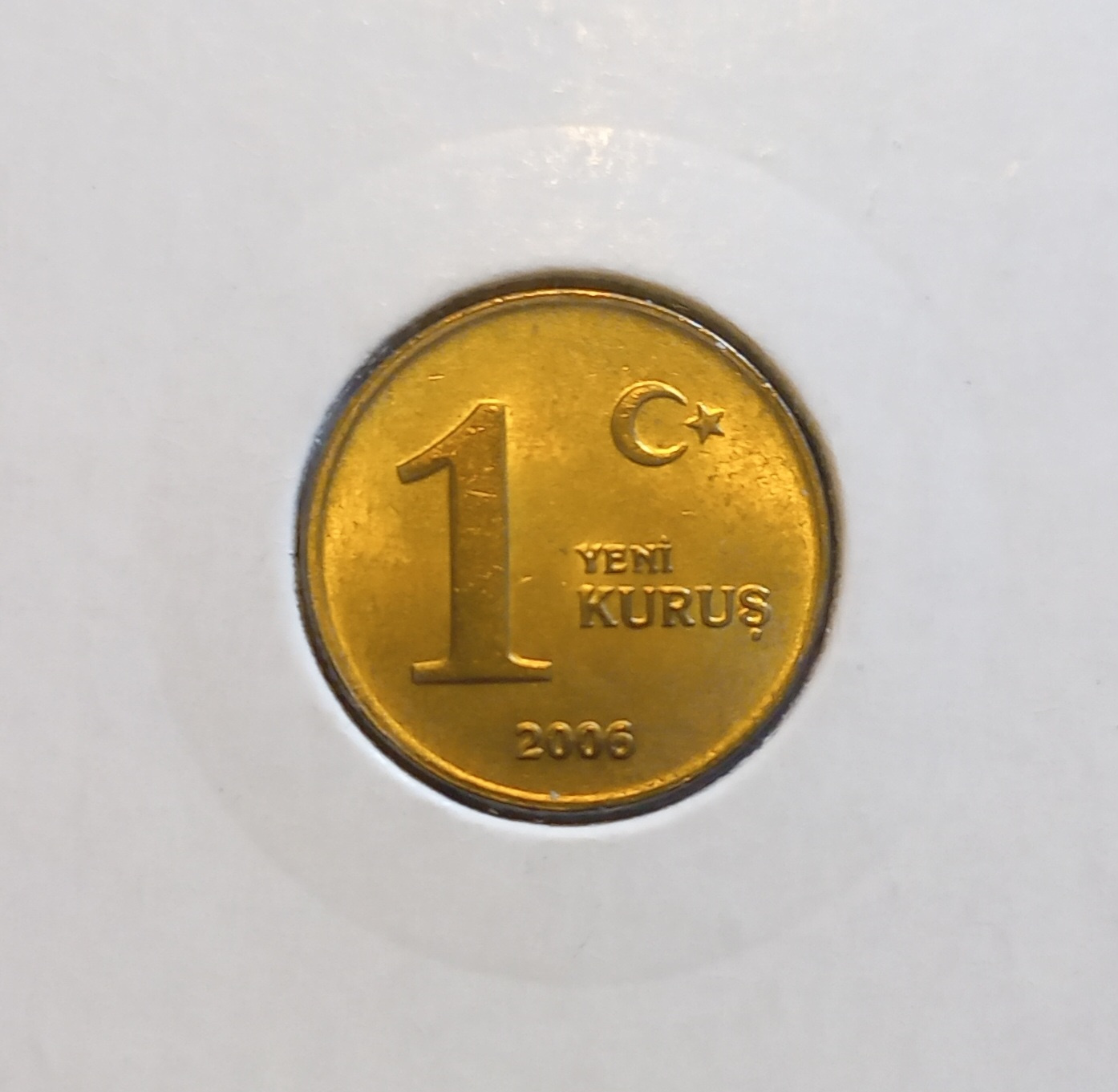 1 new kurus 2006 Obverse