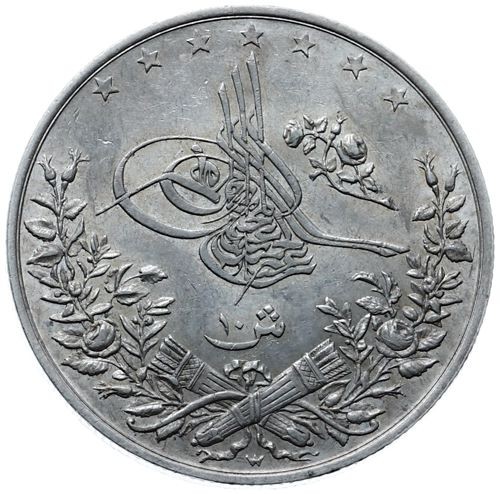 10 kurus 1293/20 Obverse