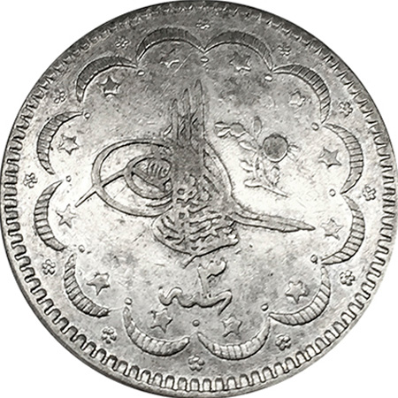 10 kurus 1293/3 Obverse