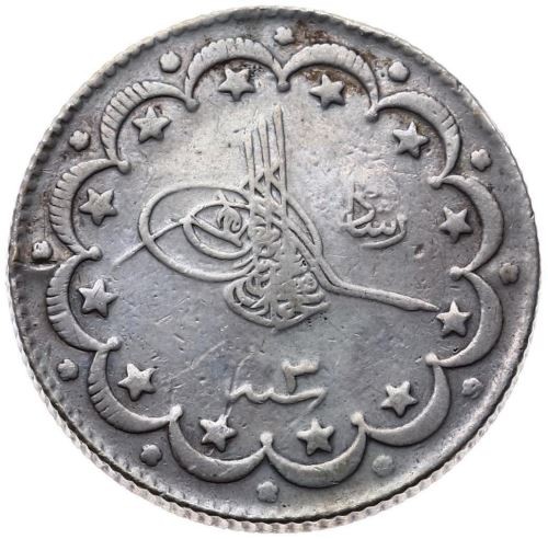 10 kurus 1327/3 Obverse