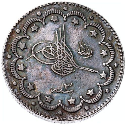 10 kurus 1327/3 Obverse