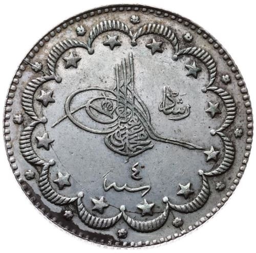 10 kurus 1327/4 Obverse
