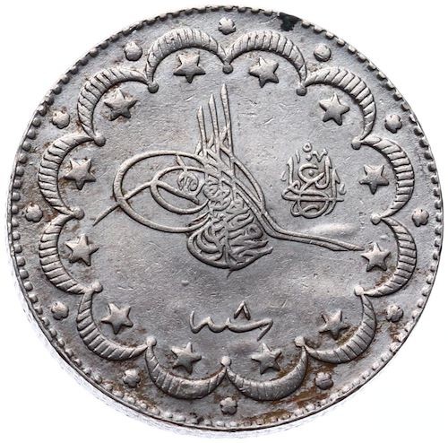 10 kurus 1327/8 Obverse