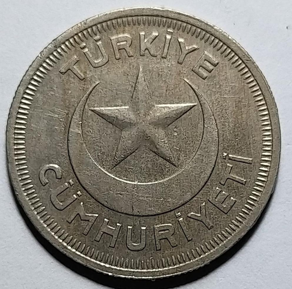 10 kurus 1937 Reverse