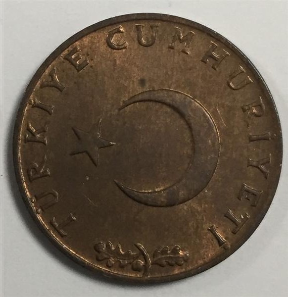 10 kurus 1964 Reverse