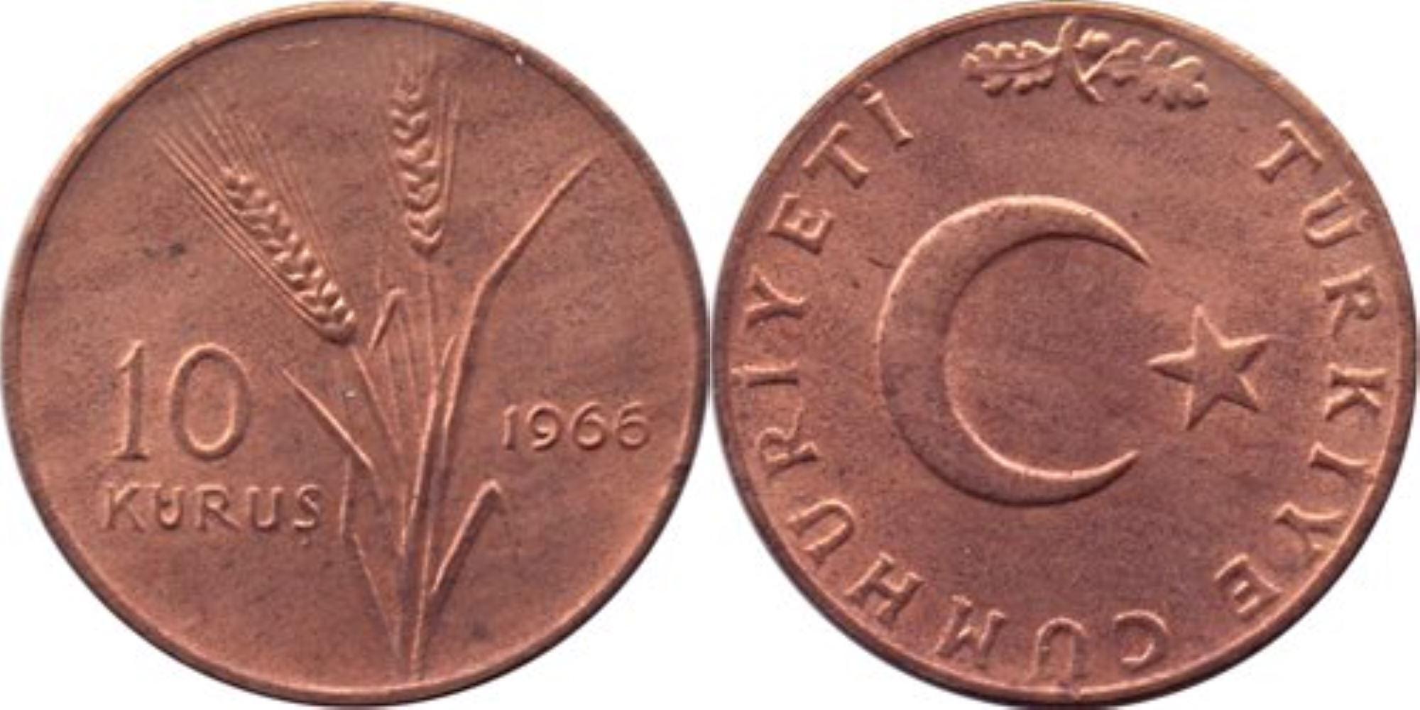 10 kurus 1966