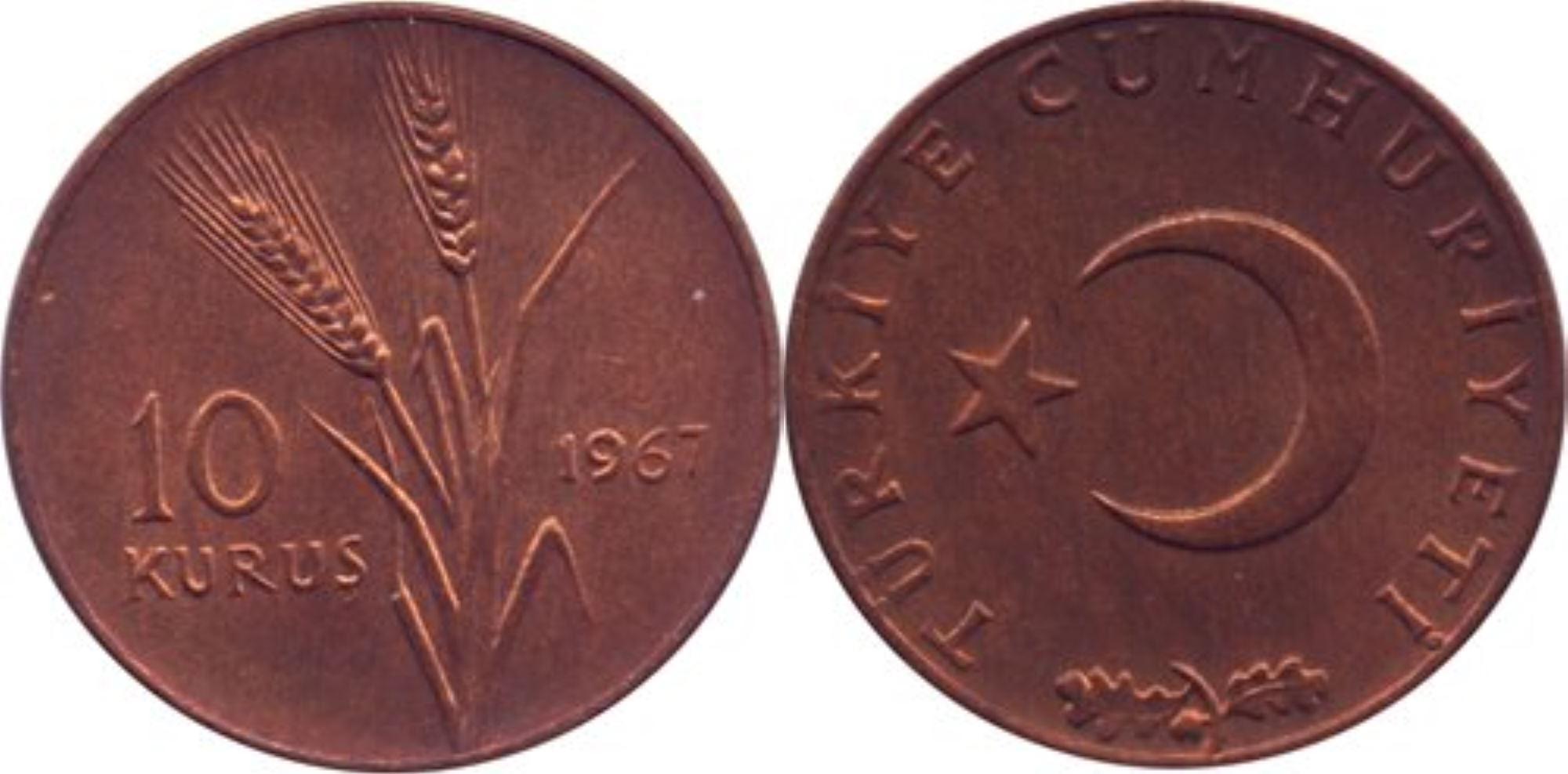 10 kurus 1967